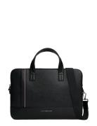 Th Central Slim Computer Bag Black Tommy Hilfiger
