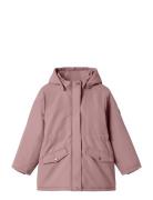 Nkfmarlow Parka Jacket Pb Pink Name It
