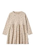 Jersey Dress L/S Emmy Beige Wheat