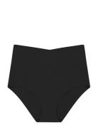 Bare High-Rise Briefs Black Organic Basics