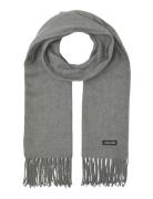 Jacsolid Woven Scarf Noos Grey Jack & J S