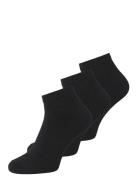 Jacbasic Bamboo Short Sock 3 Pack Noos Black Jack & J S