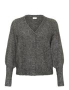 Kcluma Knit Cardigan Grey Kaffe Curve