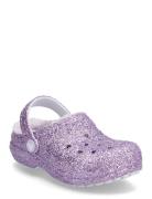 Clsc Lined Chunky Glitter Cgk Purple Crocs