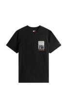 Tjm Reg Photo Tee Black Tommy Jeans