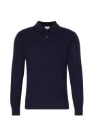 Ls 100% Merino Polo 14Gg Navy Calvin Klein