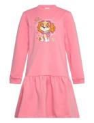 Dress Ls Sweat Pink Minymo