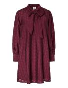 Yasjulina Ls Dress Burgundy YAS
