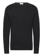 Structure O-Neck Knit Black Lindbergh