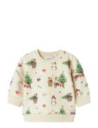 Nbnrenu Ls Sweat Bru Cream Name It