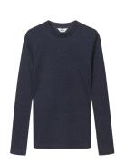 2X2 Lurex Tuba Tee Ls Navy Mads Nørgaard