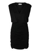 Slfslim Mira Reversible Sl Short Dress Black Selected