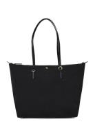 Nylon Large Keaton Tote Bag Black Lauren Ralph Lauren