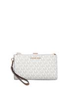 Dblzp Wristlet White Michael Kors