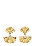 Odile Earrings Gold Maanesten