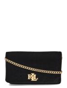 Velvet Crossbody Turn-Lock Tech Case Black Lauren Ralph Lauren