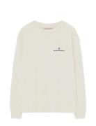 Raw White Aries Lonf Sleeve T-Shirt Cream THE ANIMALS OBSERVATORY