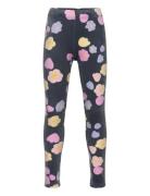 Leggings Velour Bloom Aop Grey Lindex