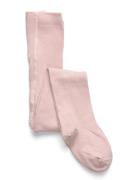 Baby Stocking W.effect On Back Pink Minymo