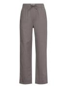 Trousers Staffan Linen Blend Grey Lindex