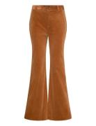 High-Rise Corduroy Flare Pant Brown Lauren Ralph Lauren