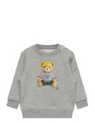 Polo Bear Fleece Sweatshirt Grey Ralph Lauren Baby