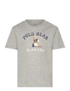 Polo Bear Cotton Jersey Tee Grey Ralph Lauren Kids