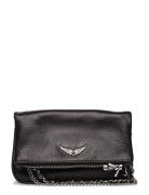 Rock Nano Grained Leather Black Zadig & Voltaire