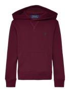 Fleece Hoodie Burgundy Ralph Lauren Kids