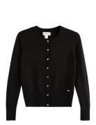 Fine-Knit Black Cardigan Black Lindex