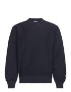 Hasse Crew Neck Greymelange Navy Nudie Jeans