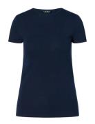 Stretch Cotton Tee Navy Lauren Ralph Lauren