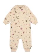 Jumpsuit L/S Lilo Beige Wheat