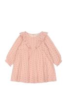 Ppdeva Dress Ls Pink Petit Piao