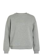 Visandy L/S Sweat Top - Noos Grey Vila