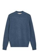 Akrico Lambswool Knit Blue Anerkjendt