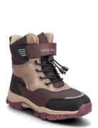 Winter Boot Tex Velcro Burgundy Mikk-line