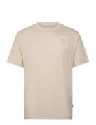 Circular Logo T-Shirt Cream New Balance