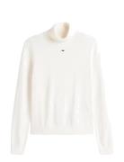 Tjw Essential Trtlnk Sweater White Tommy Jeans