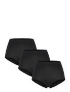 Brief Sally High Seamless 3 P Black Lindex