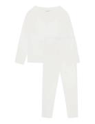 Pyjama Set Ls White CeLaVi