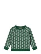Benna Tree Pullover Green Fliink