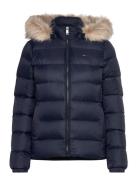 Tjw Basic Hooded Down Jacket Ext Navy Tommy Jeans