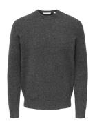 Onsray Reg Ls Crew Knit Frml Grey ONLY & SONS