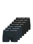 Jactony Solid Trunks 7 Pack Black Jack & J S