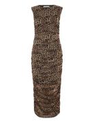 Lolumaxi Dress Sl Brown Lollys Laundry