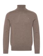 Merino Roller Neck Brown Morris