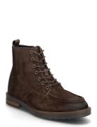 Cleated Hilfiger W Sde Moc Boot Brown Tommy Hilfiger