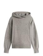 Knit Hoodie Grey Tommy Hilfiger