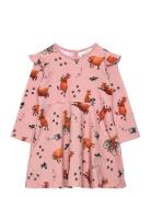 Mamma Mu Flared Dress Blush Pink Pink Geggamoja